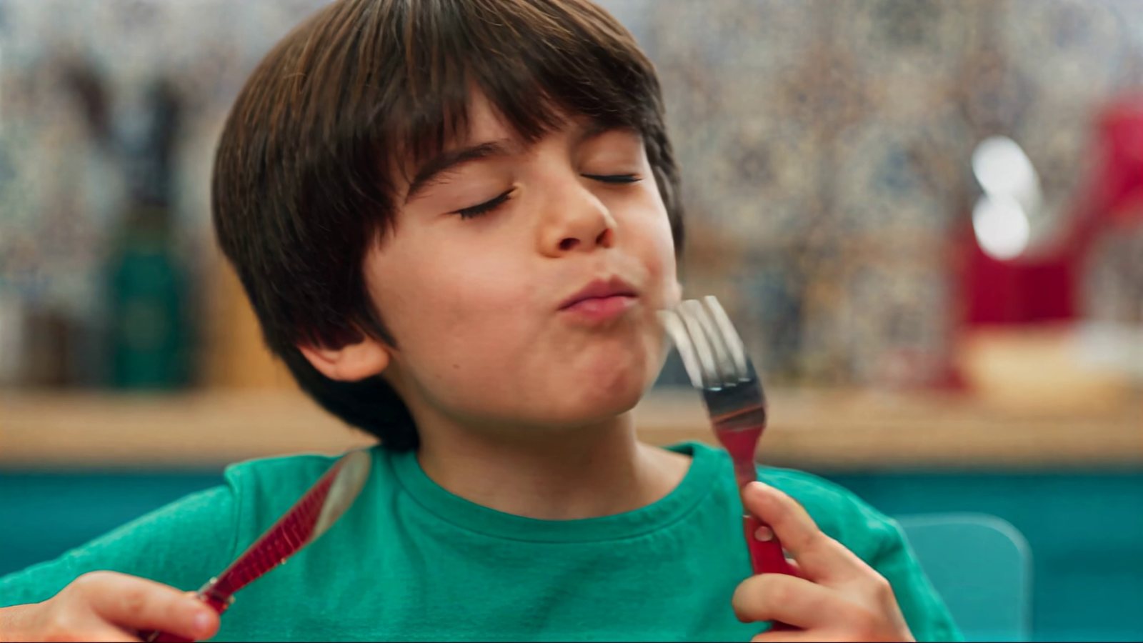 comprarcarne.es — The box is here, shot 13: The first bite: “Mmmm!”