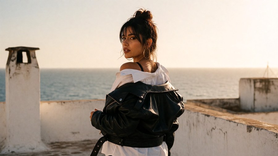Zayra, same identity — gold · look back