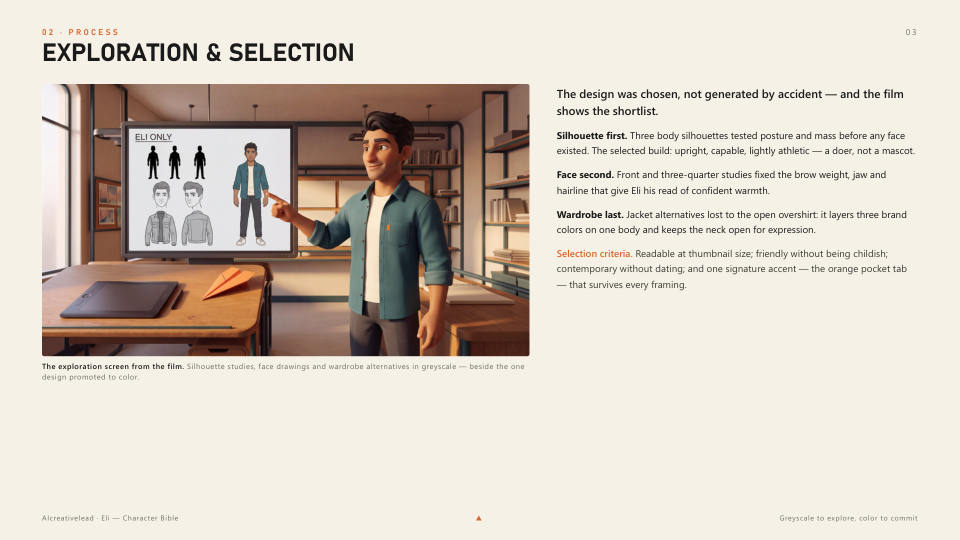 Exploration & selection