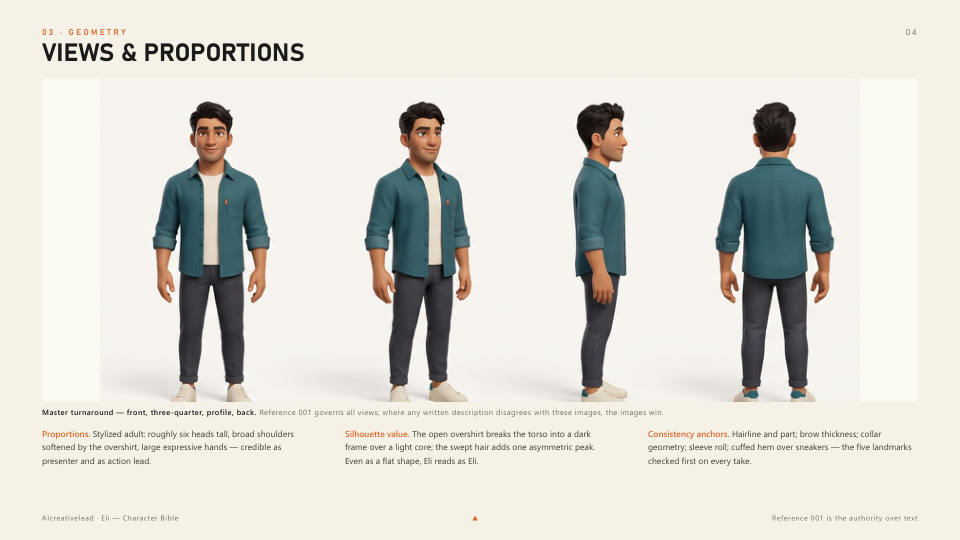 Turnaround & proportions