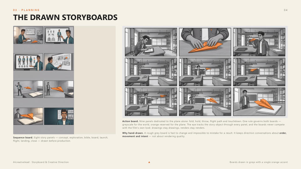 Drawn boards